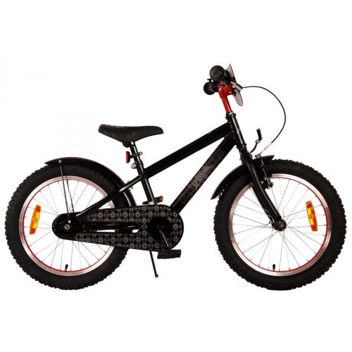 Spider-Man Kinderfahrrad - Jungen - 18 Zoll - Mattschwarz