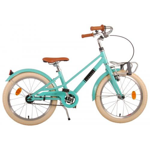 Volare Melody Kinderfahrrad - Mädchen - 18 Zoll - Türkis - Prime Collection