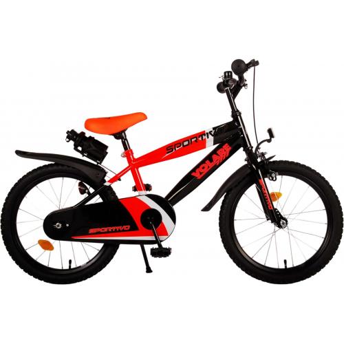 Volare Sportivo Kinderfahrrad - Jungen - 20 Zoll - Neon Orange Schwarz - Zwei Handbremsen [CLONE]