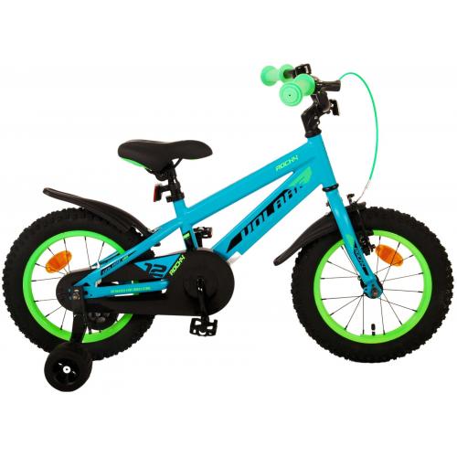 Volare Rocky Kinderfahrrad - Jungen - 14 Zoll - Grün