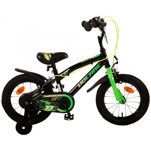 Volare Super GT Kinderfiets - Jongens - 14 inch - Groen - Twee handremmen