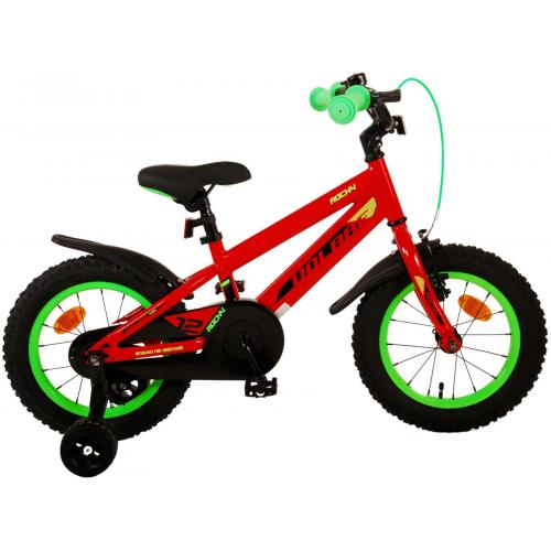 Volare Rocky Kinderfahrrad - Jungen - 14 Zoll - Rot