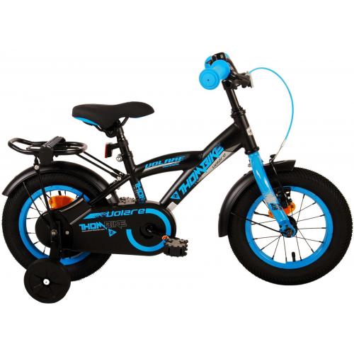 Volare Thombike Kinderfiets - Jongens - 12 inch - Zwart Blauw