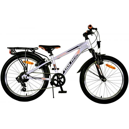 Volare Cross Kinderfahrrad - Jungen - 20 Zoll - Silber , 6 Gänge