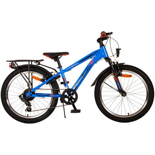 Volare Cross Kinderfahrrad - Jungen - 20 Zoll - Blau - 6 Gänge