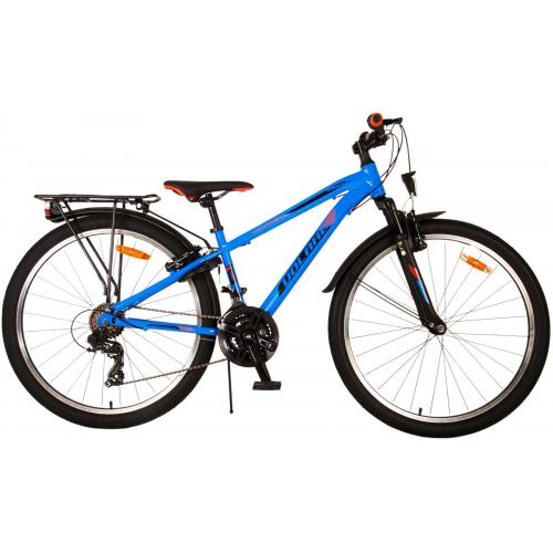 Volare Cross Kinderfahrrad - Jungen - 26 Zoll - Blau 18 Gänge