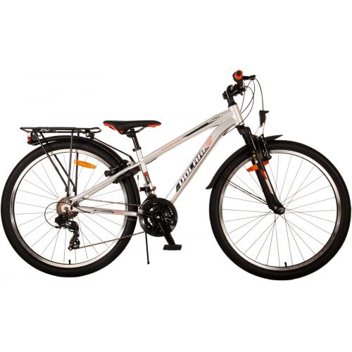 Volare Cross Kinderfahrrad - Jungen - 26 Zoll - Silber - 18 Gänge
