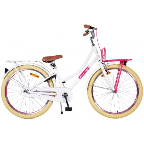 Volare Excellent Kinderfahrrad - Mädchen - 24 Zoll - Weiß