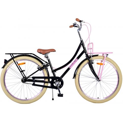 Volare Excellent Kinderfahrrad - Mädchen - 26 Zoll - Schwarz - Zwei Handbremsen