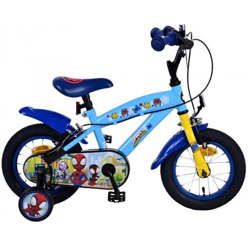 Spidey Kinderfahrrad - Jungen - 12 Zoll - Blau - Zweihandbremsen