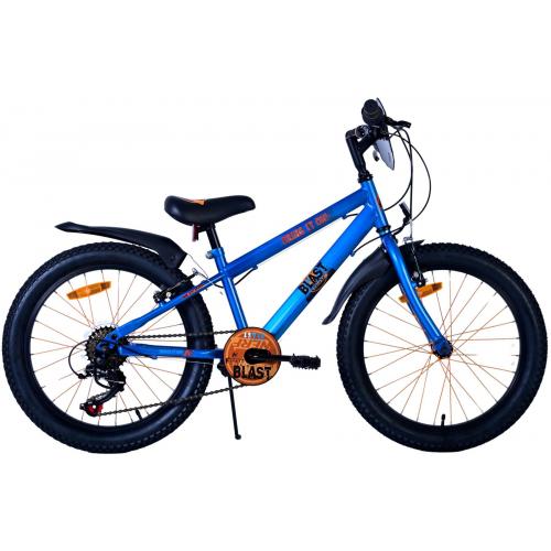 NERF Kinderfahrrad - Jungen - 20 Zoll - Satin Blau - 2 Handbremsen