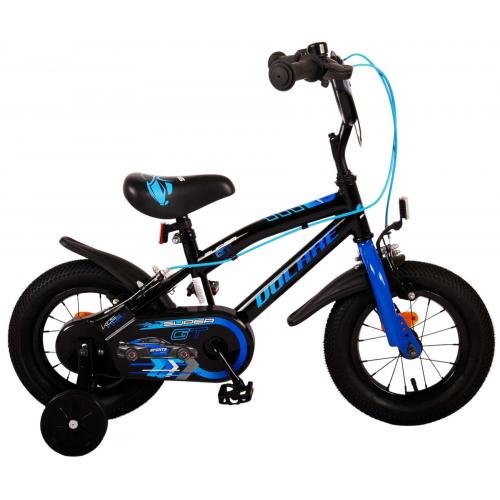 Volare Super GT Kinderfahrrad - Jungen - 12 Zoll - Blau - Zwei Handbremsen