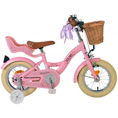 Volare Blossom Kinderfahrrad - Mädchen - 12 Zoll - Rosa [CLONE]