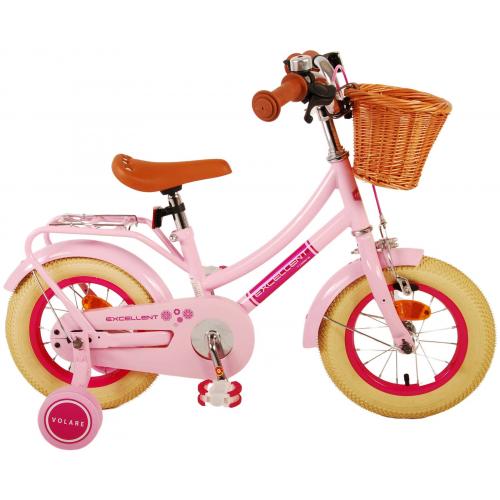 Volare Excellent Kinderfahrrad - Mädchen - 12 Zoll - Rosa [CLONE]