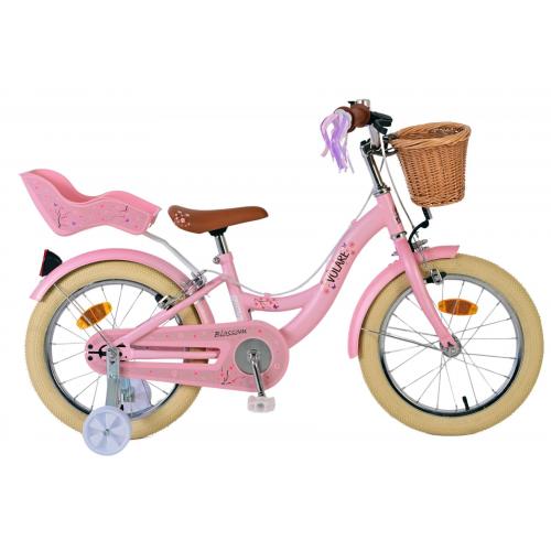 Volare Blossom Kinderfahrrad - Mädchen - 16 Zoll - Rosa - Zweihandbremsen [CLONE]