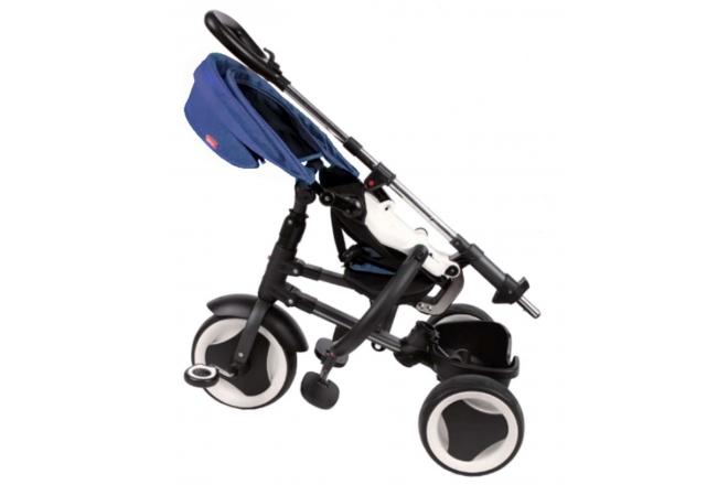 QPlay Dreirad Rito 3 in 1 - Jungen und Mädchen - Blau - Deluxe