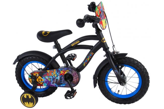 Batman Kinderfahrrad - Jungen - 12 Zoll - Schwarz