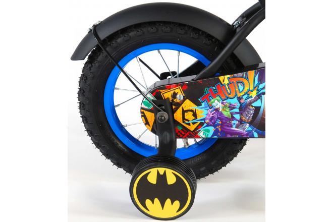 Batman Kinderfahrrad - Jungen - 12 Zoll - Schwarz