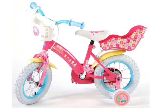 Peppa Pig Kinderfahrrad - Mädchen - 12 Zoll - Pink