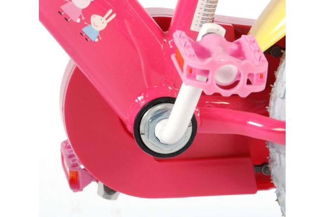 Peppa Pig Kinderfahrrad - Mädchen - 12 Zoll - Pink