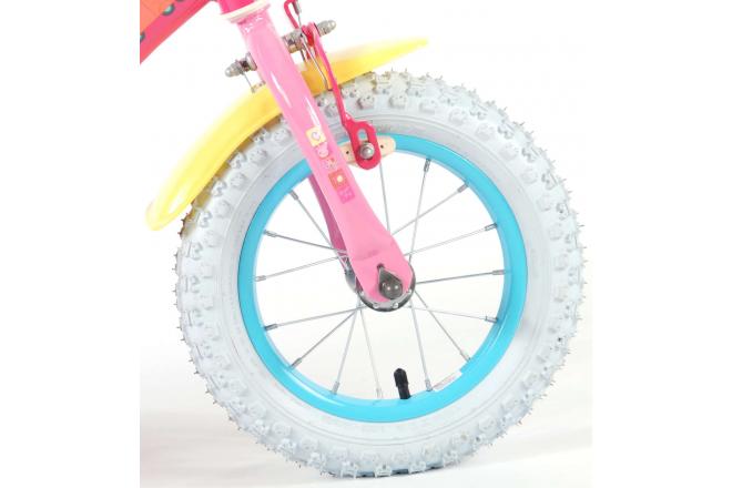 Peppa Pig Kinderfahrrad - Mädchen - 12 Zoll - Pink