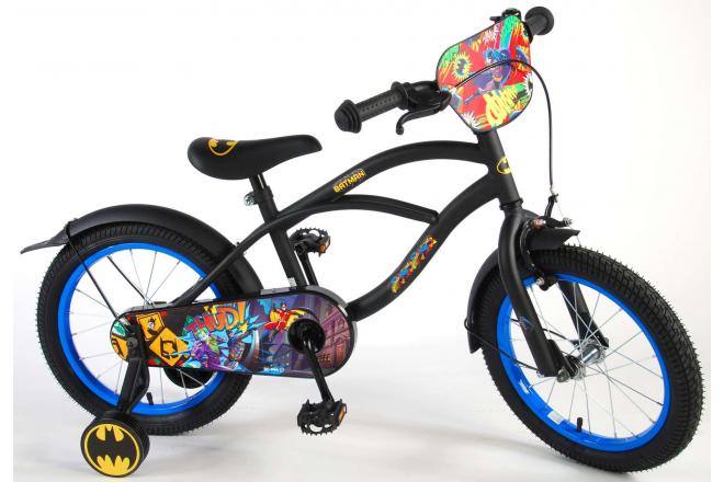 Batman Kinderfahrrad - Jungen - 16 Zoll - Schwarz