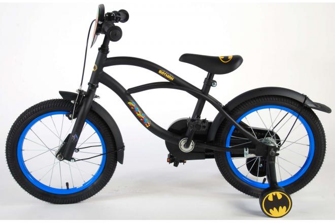 Batman Kinderfahrrad - Jungen - 16 Zoll - Schwarz