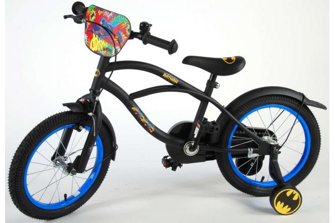 Batman Kinderfahrrad - Jungen - 16 Zoll - Schwarz