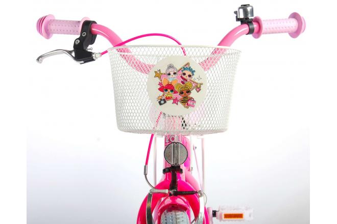 LOL Surprise Kinderfahrrad - Mädchen - 18 Zoll - Pink - 95% zusammengebaut