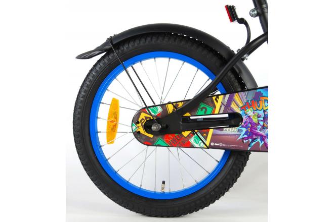 Batman Kinderfahrrad - Jungen - 18 Zoll - Schwarz