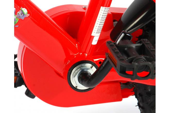 Paw Patrol Kinderfahrrad - Jungen - 12 Zoll - Rot / Blau