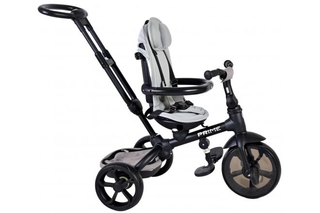 Qplay Dreiräder Prime 4 in 1 - Jungen und Mädchen - Grau