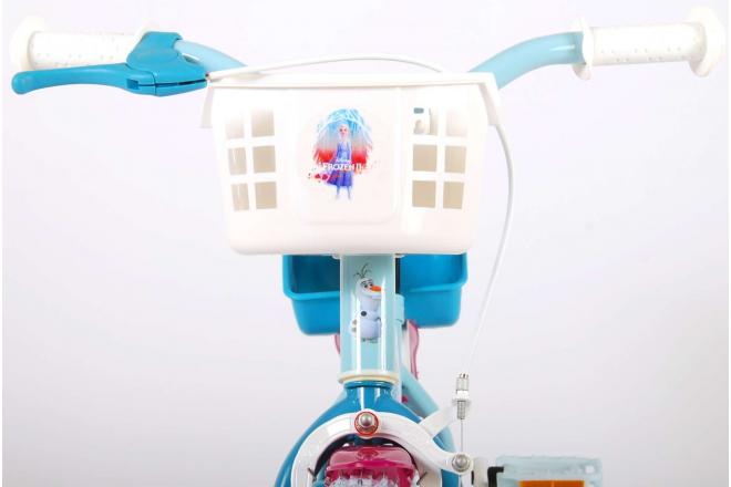 Disney Frozen 2 Kinderfahrrad - Mädchen - 12 inch - Blau / Lila