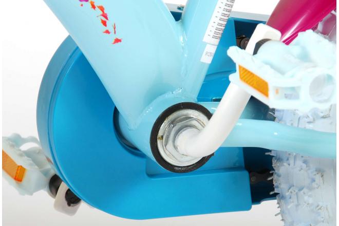 Disney Frozen 2 Kinderfahrrad - Mädchen - 12 inch - Blau / Lila