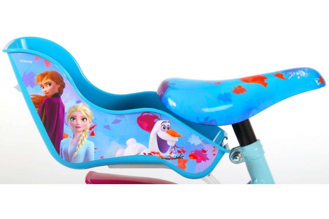 Disney Frozen 2 Kinderfahrrad - Mädchen - 12 inch - Blau / Lila
