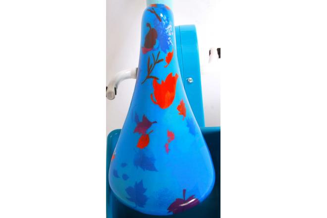 Disney Frozen 2 Kinderfahrrad - Mädchen - 12 inch - Blau / Lila