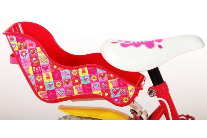 Peppa Pig Kinderfahrrad - Mädchen - 12 Zoll - Pink - 2 Handbremsen