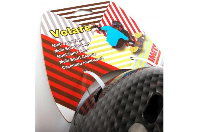 Volare Fahrrad/Skate Helm - Grau - 55-57 cm