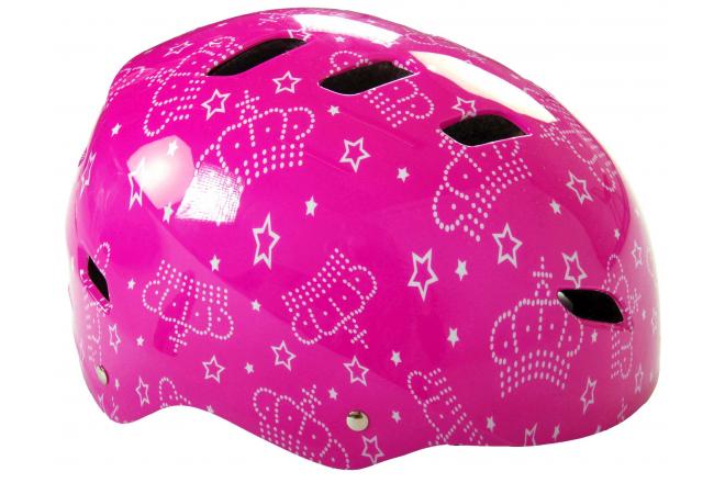 Volare Fahrrad/Skate Helm - Rosa - 55-57 cm