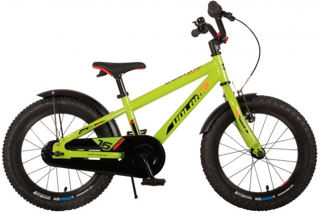 Volare Rocky Kinderfahrrad - 16 Zoll - grün - 95% zusammengebaut