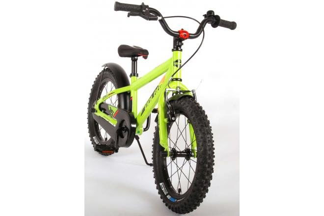 Volare Rocky Kinderfahrrad - 16 Zoll - grün - 95% zusammengebaut