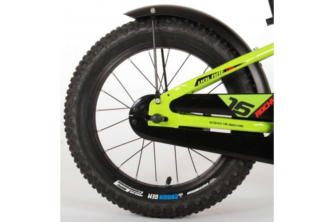 Volare Rocky Kinderfahrrad - 16 Zoll - grün - 95% zusammengebaut