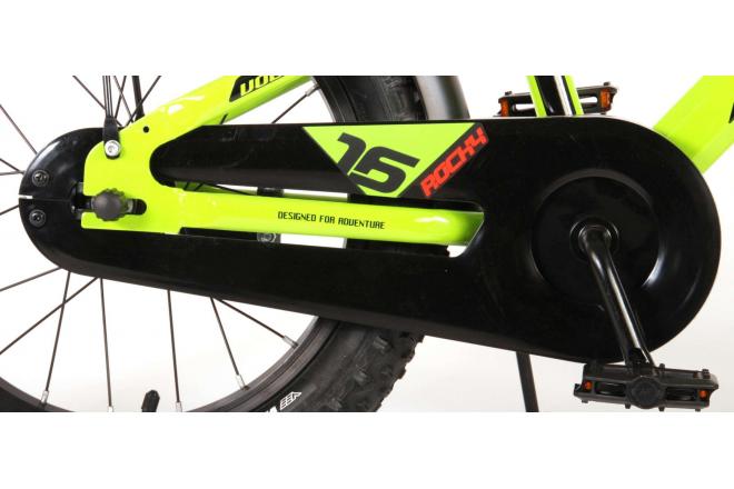 Volare Rocky Kinderfahrrad - 16 Zoll - grün - 95% zusammengebaut