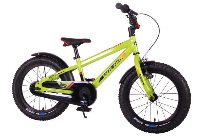 Volare Rocky Kinderfahrrad - 16 Zoll - grün - 95% zusammengebaut