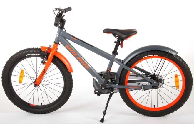 Volare Rocky Kinderfahrrad - 20 Zoll - Grau - 95% zusammengebaut - Prime Collection