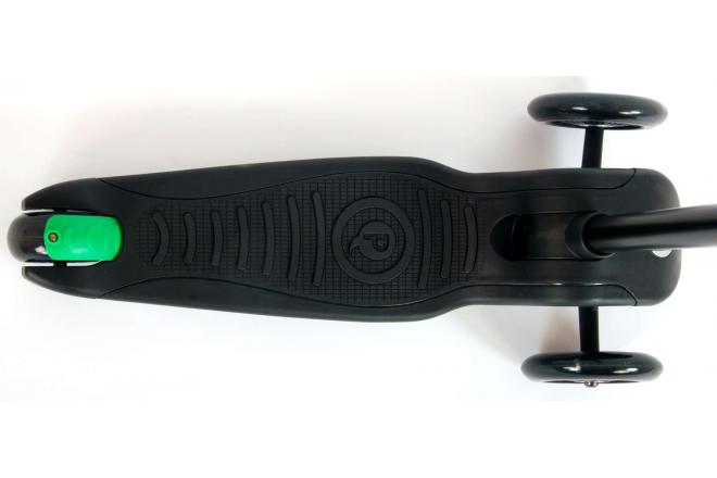 QPlay Future Roller - Jungen und Mädchen - Schwarz mit Grün - Led Lighting