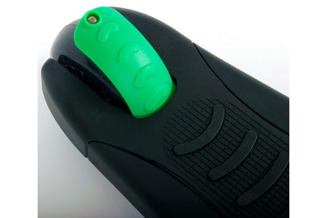 QPlay Future Roller - Jungen und Mädchen - Schwarz mit Grün - Led Lighting