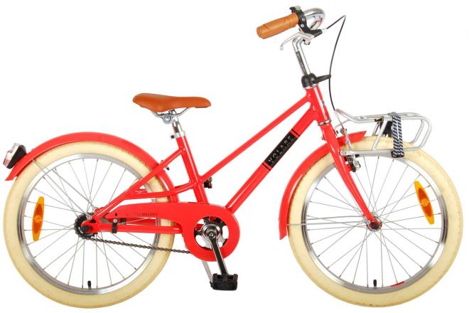 Volare Melody Kinderfahrrad - Mädchen - 20 Zoll - Koralle Rot - Prime Collection