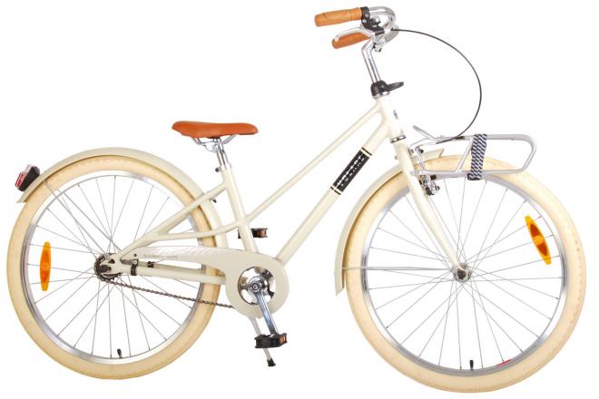 Volare Melody Kinderfiets - Meisjes - 24 inch - Pastel Rood - 6 speed - Prime Collection