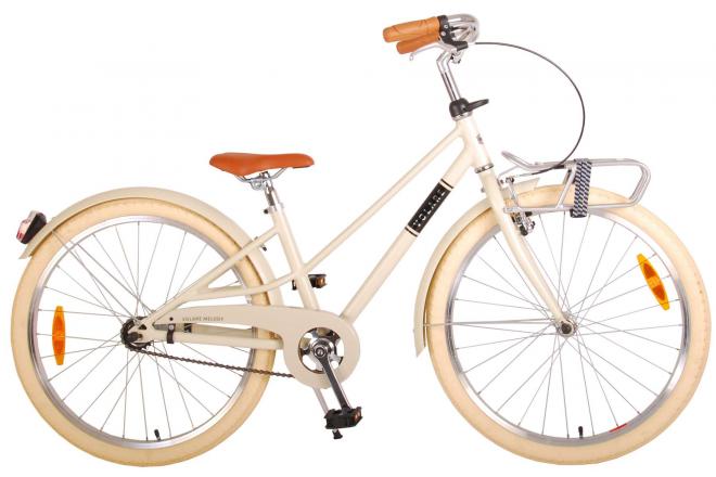 Volare Melody Kinderfahrrad - Mädchen - 24 Zoll - Sand - Prime Collection